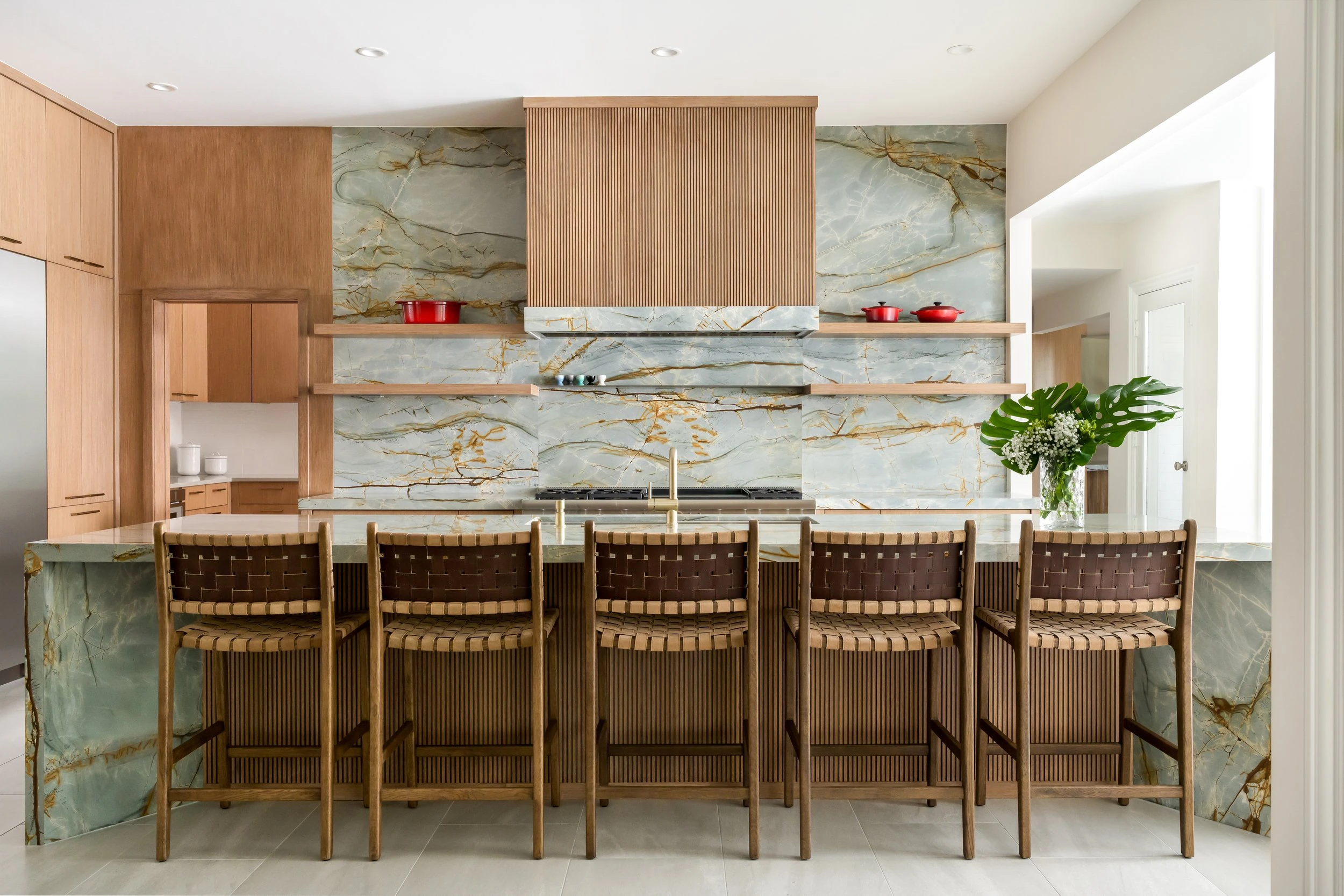 Luxury kitchen remodeled by Lenore Luxe